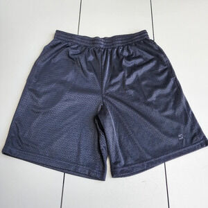 5Star Basketball Stretch Men’s Black Mesh Training Shorts Drawstring M (32-34)